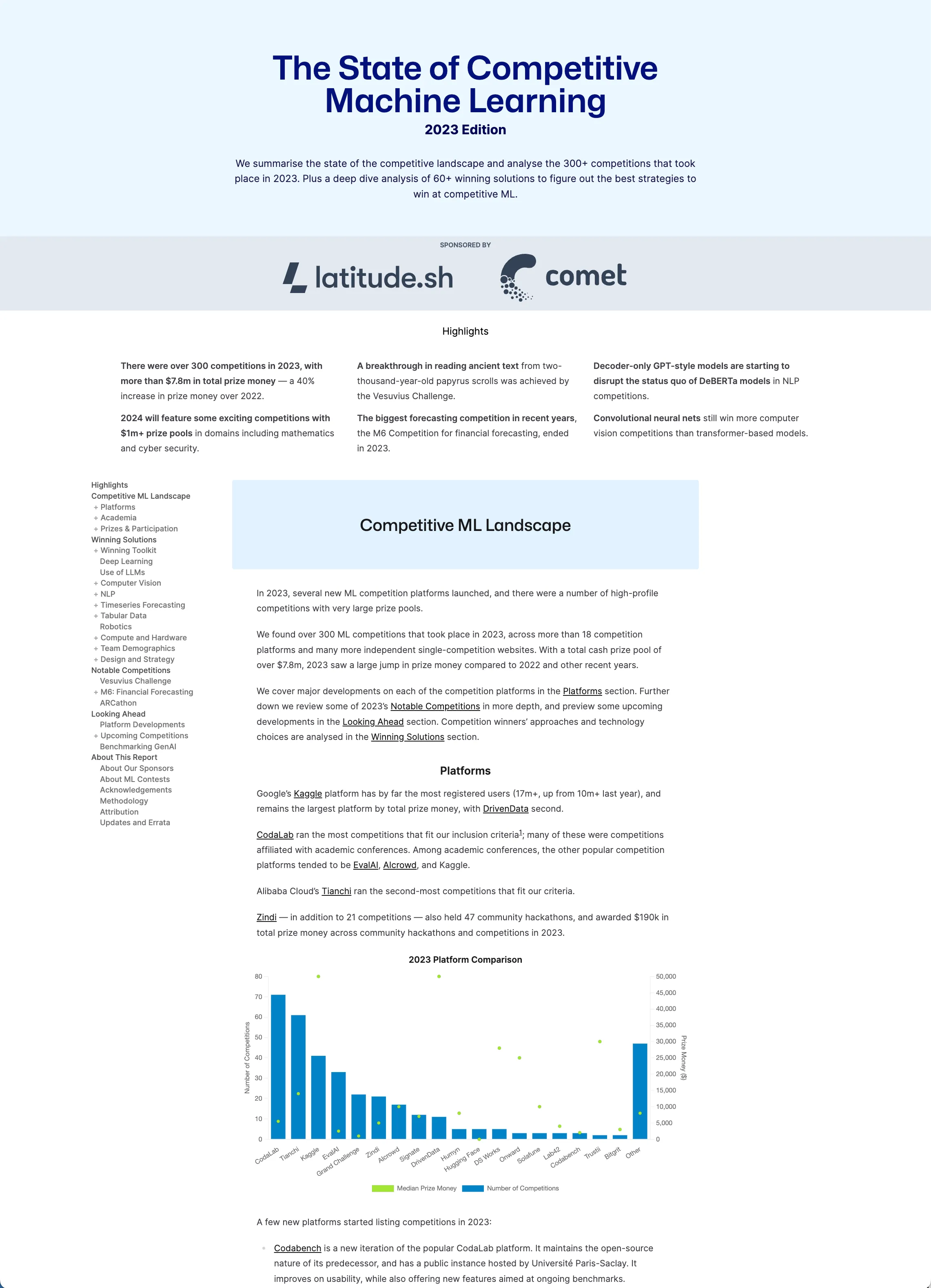 1st page of 2023 report