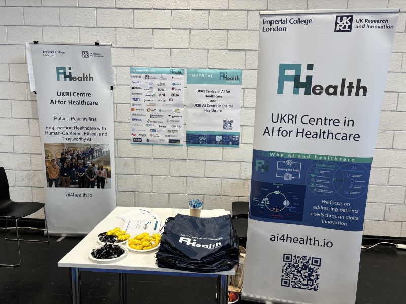 AI4health&rsquo;s stand