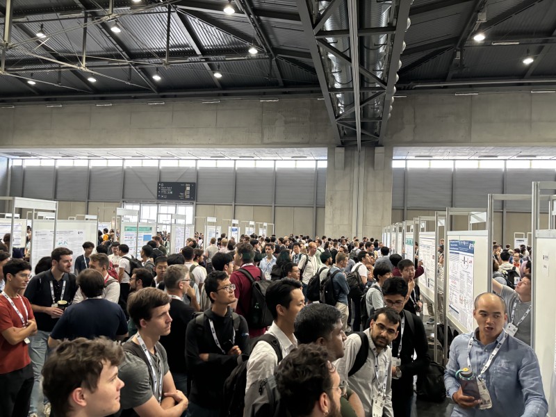 A crowded poster at ICML 2024