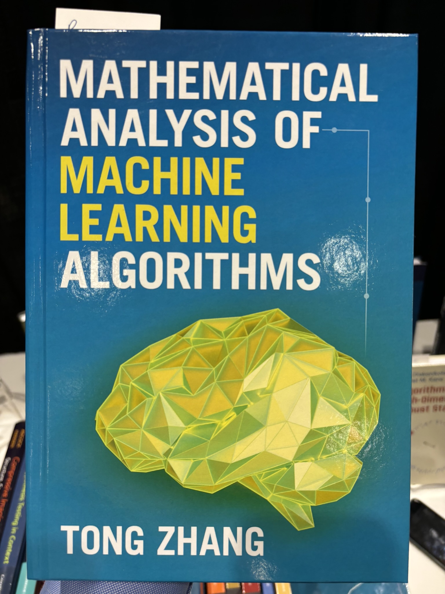 Mathematical analysis of machine learning algorithms